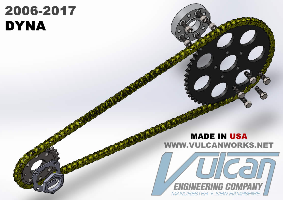 Dyna Chain Conversion Kit, 200617 6 Speed Chain Conversion Kits American